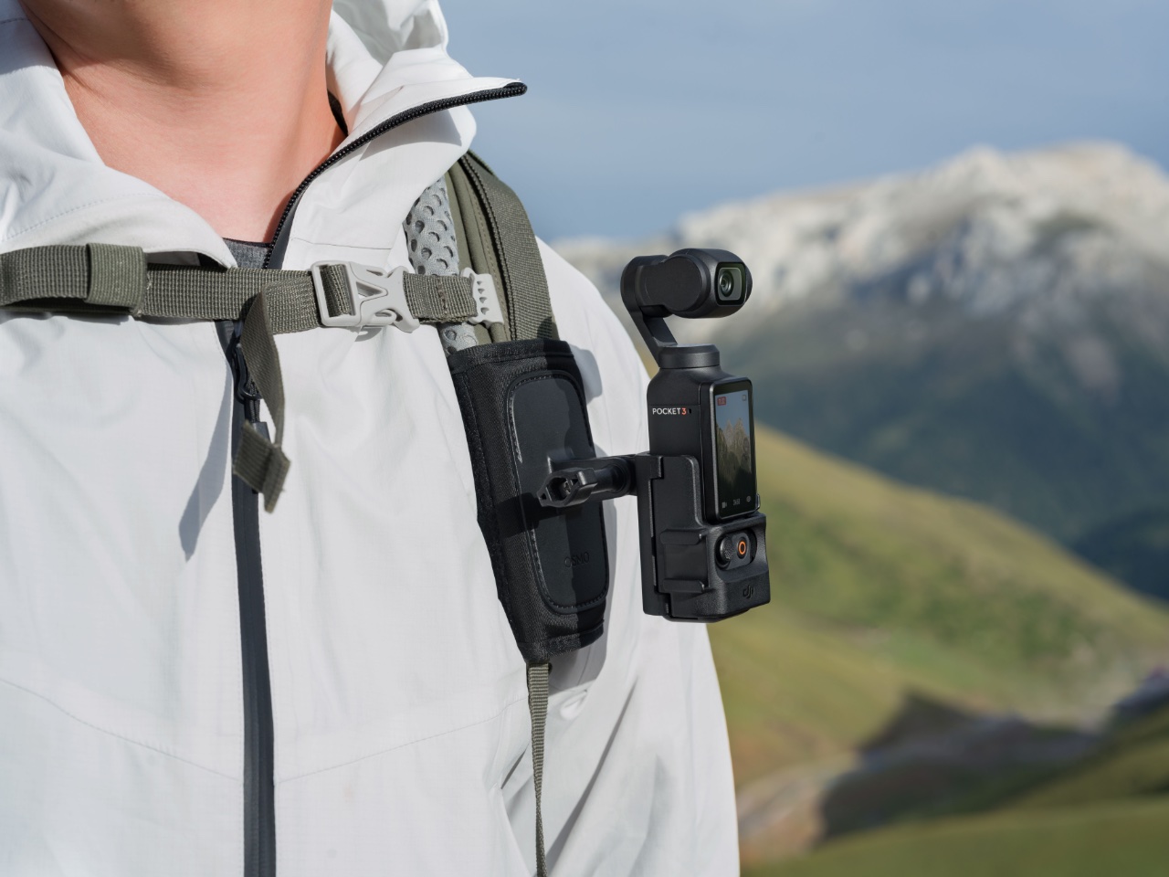 Per DJI OSMO Pocket 3 Adattatore per montaggio su auto per